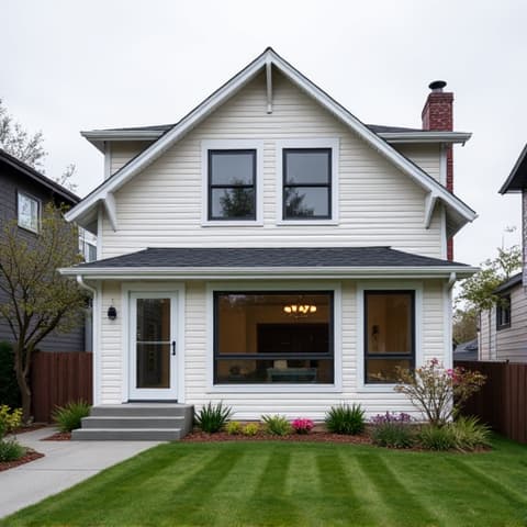 Converse home addition with seamless integration. Exterior view of a meticulously crafted home addition that seamlessly blends with the existing architectural style, demonstrating expert structural work in Converse, TX.