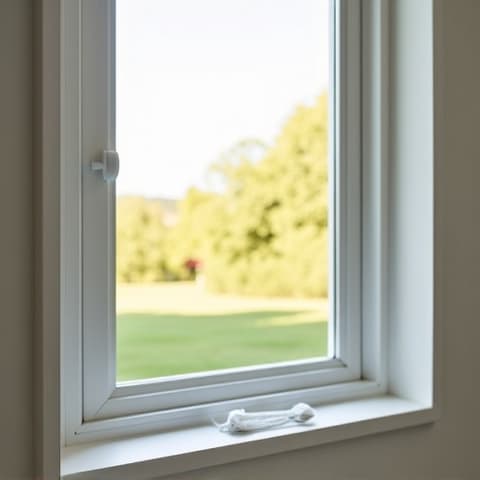 Durable vinyl windows installed in a Spring Branch home, showcasing excellent weather resistance. These robust windows are built to withstand harsh South Texas weather conditions, offering long-lasting protection and minimal maintenance.