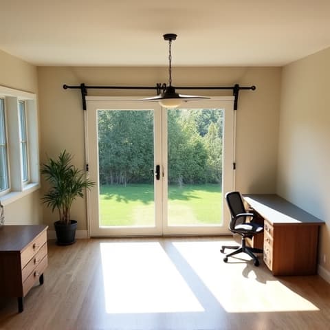 Spacious, light-filled master bedroom created by a home addition, leading into a luxurious ensuite bathroom. Expanding bedrooms and adding bathrooms significantly increases home value and comfort in areas like Bulverde and Spring Branch.