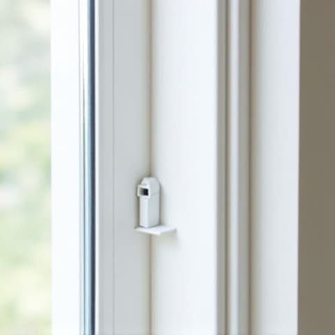 Interior View of New Double-Hung Windows. An interior perspective of newly installed double-hung windows featuring Low-E glass, illustrating clear views and how they integrate seamlessly into a San Antonio living space while reducing heat transfer.