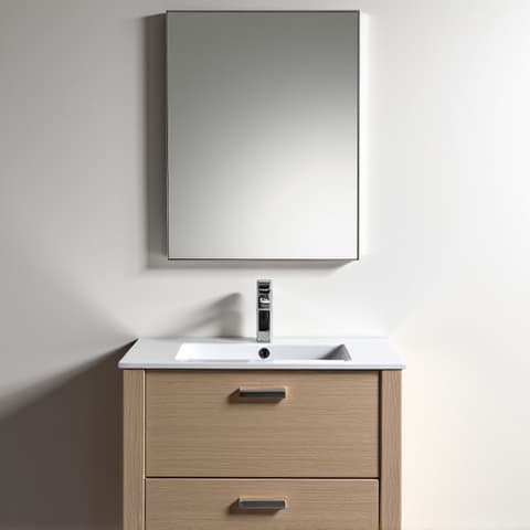 New Braunfels Guest Bathroom Transformation with Custom Vanity. A stunning guest bathroom renovation in New Braunfels featuring a bespoke custom vanity, stylish fixtures, and contemporary tiling, designed for both aesthetic appeal and functionality in a modern home.