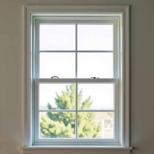 Wood frame double hung window installation in San Antonio