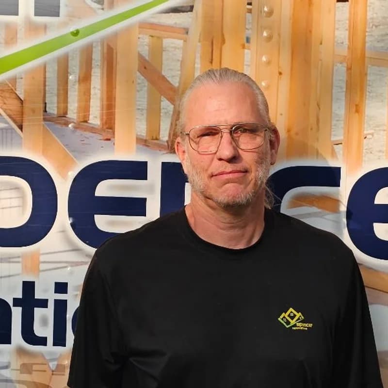 Greg McBride, Team Leader at Spencer Renovations Inc., Navy veteran with 10 years of remodeling experience