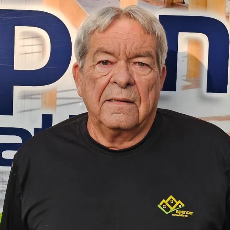 Jerry Shields, Job Foreman at Spencer Renovations Inc., coordinating remodeling projects in San Antonio