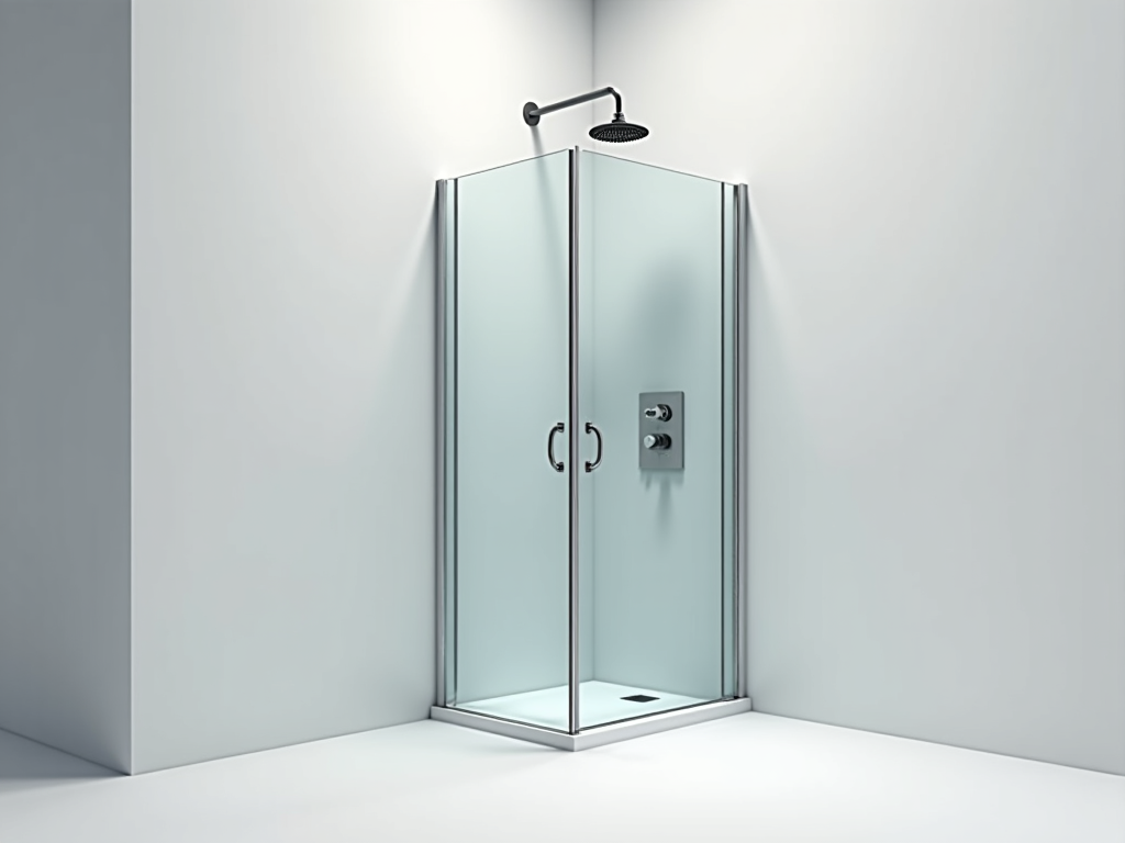 Accessible Low Threshold Walk-in Shower with Glass Door in San Antonio