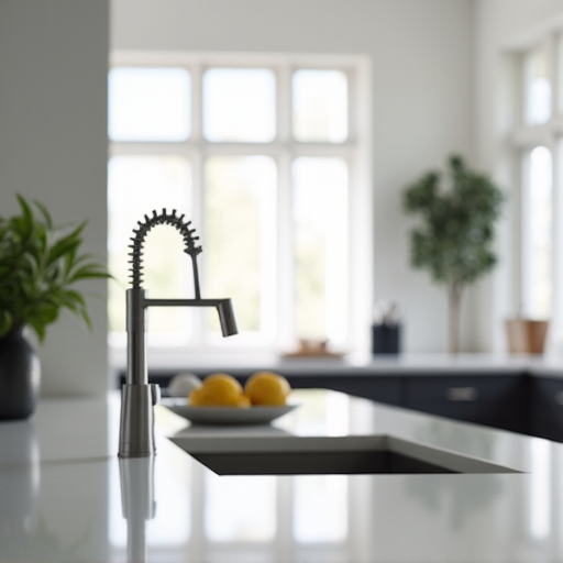 Modern Kitchen Remodel in Live Oak near Olympia Parkway, featuring custom cabinetry and new countertops