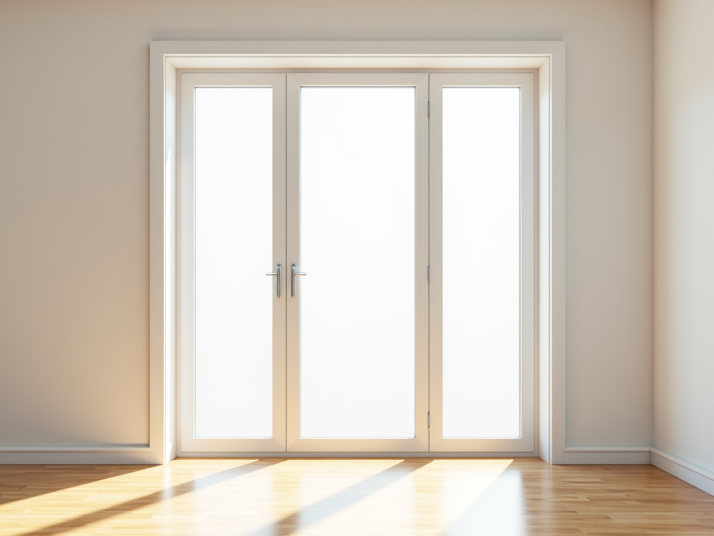 Bedroom with a clear egress window