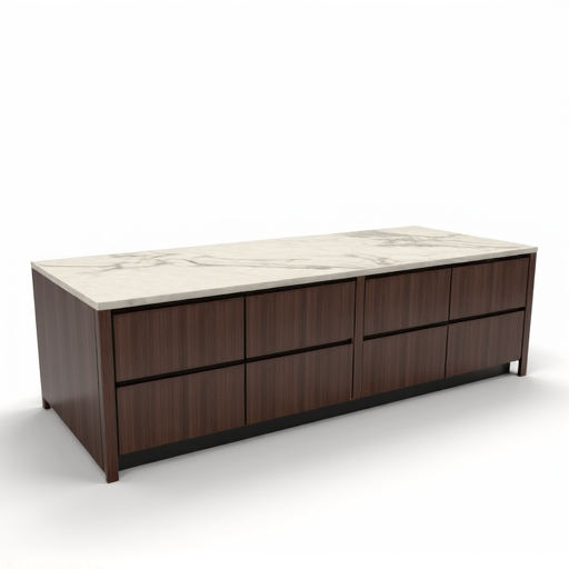 Custom kitchen island design for Spring Branch kitchen renovation