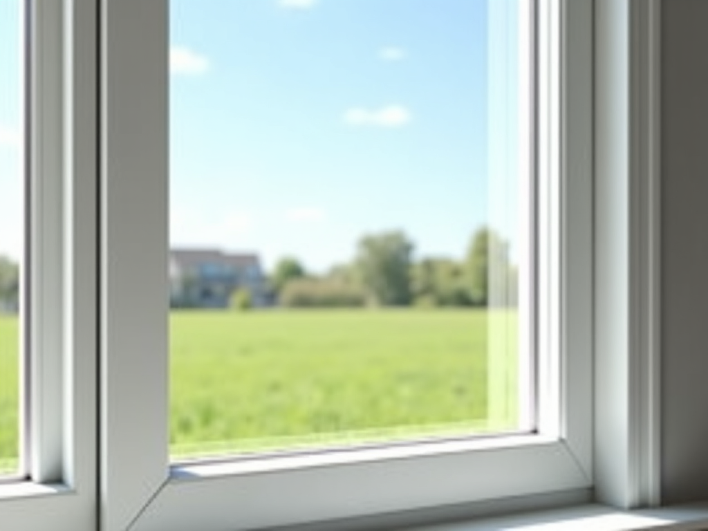 Energy-efficient vinyl windows installed in a modern Windcrest home.